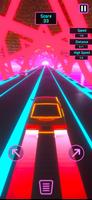 Neon Racer - Retro City Affiche