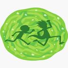 Rick y Morty Stickers Animados أيقونة