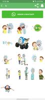 Rick y Morty Stickers Animados تصوير الشاشة 2