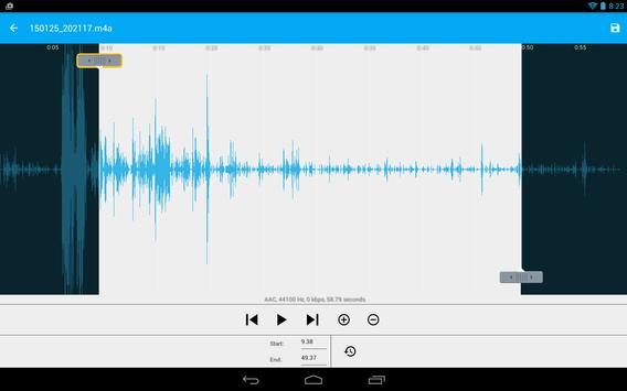 Audio Recorder and Editor screenshot 8