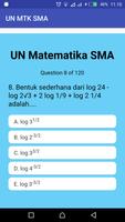 UNBK MTK SMA 2019 海報