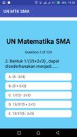 UNBK MTK SMA 2019 截圖 2