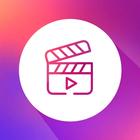Music video maker: Video movie icon