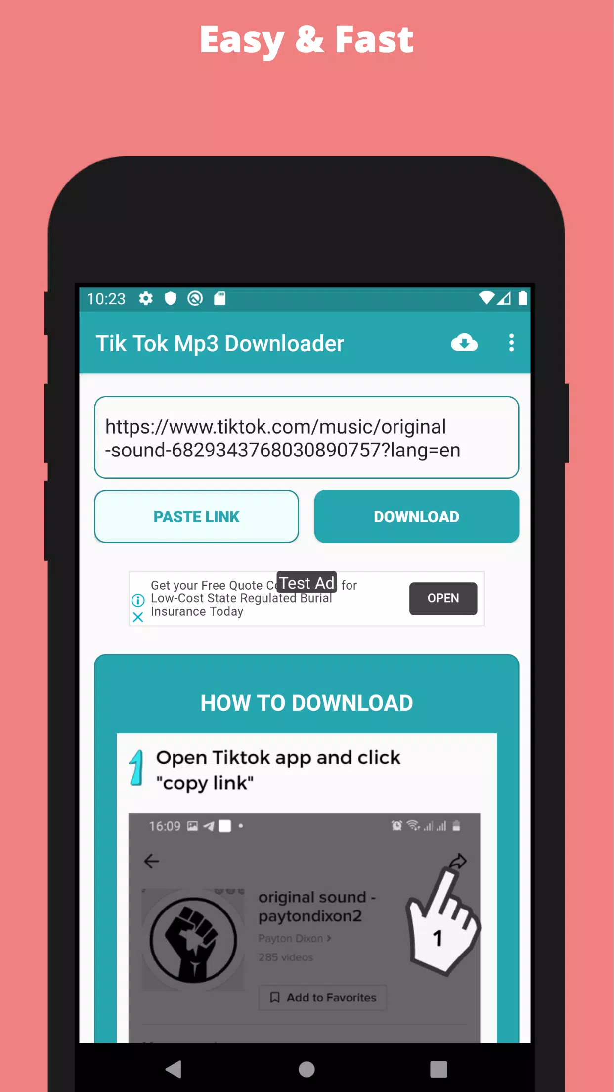 No.1 TikTok to MP3 Converter- Download TikTok MP3 Audio
