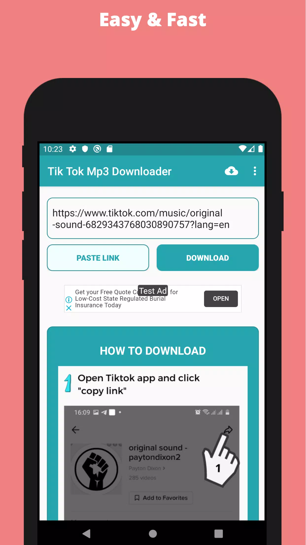 TikTok MP3 Downloader - Download TikTok MP3 Online