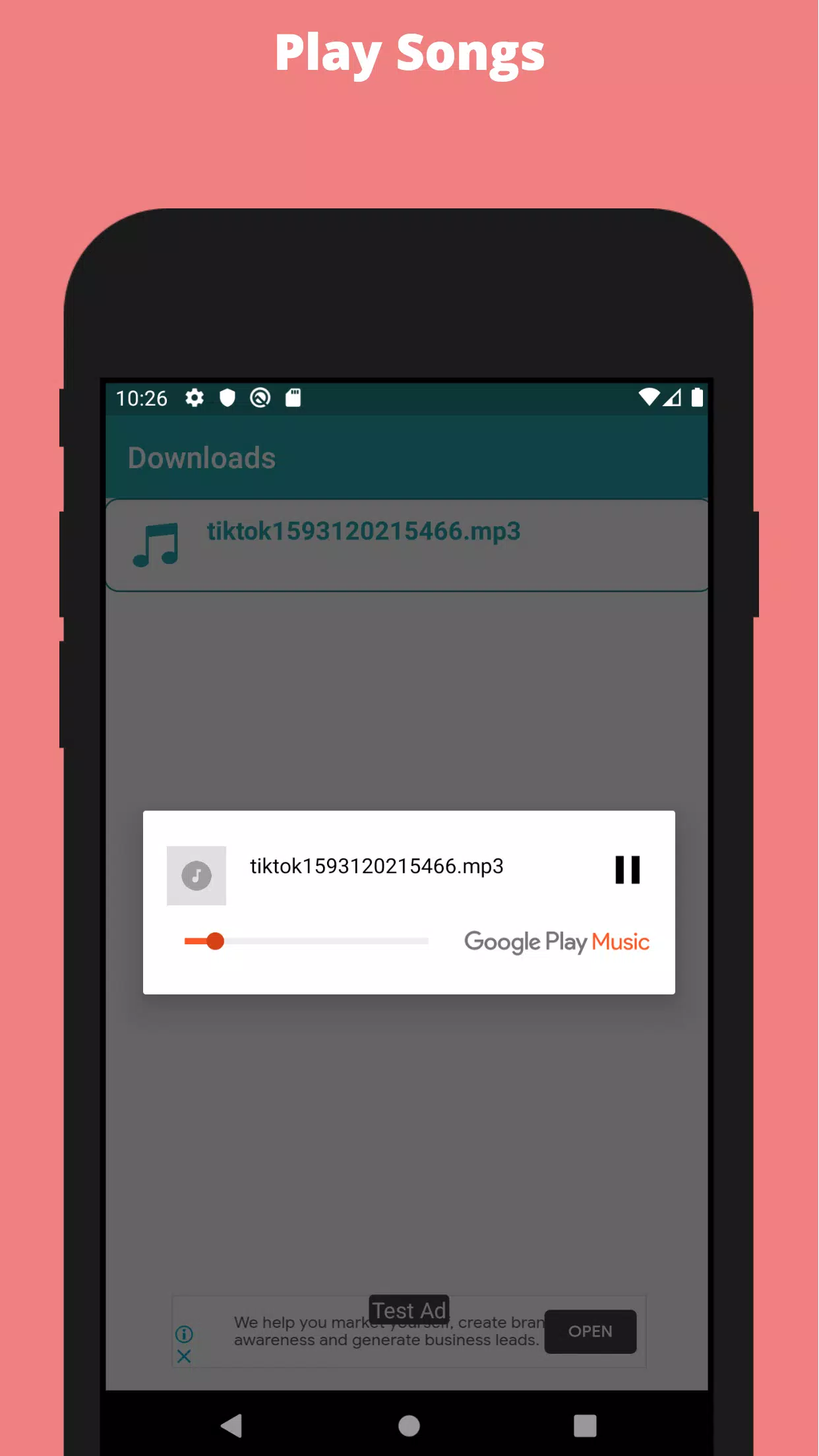 Songs Downloader For Tiktok - Download music mp3 APK voor Android Download