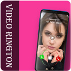 Video Caller ID - Appel entrant avec sonnerie vidé icône