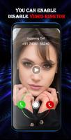 Video Caller ID - Ringtone Video Incoming Call اسکرین شاٹ 3