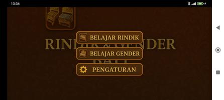 Poster Rindik dan Gender Bali