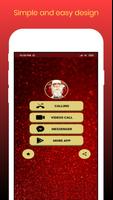 Video call and Chat Santa Poster