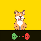 آیکون‌ Video call and Chat from Dog