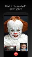 Video call from Scary Clown Affiche