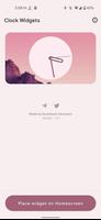 Clock Widget (Material You) تصوير الشاشة 1