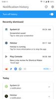 Notification History poster