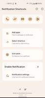 Notification Shortcuts Affiche