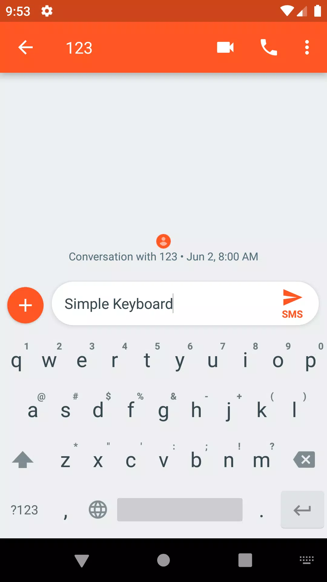 Descarga de APK de Simple Keyboard para Android