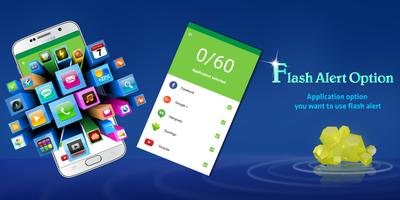 Flash Alerts on Call & SMS - Ringing Flashlight captura de pantalla 1