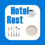 Hotel Rest ícone