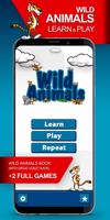 Wild Animals - Learn & Play poster