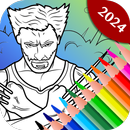 Colors: Superheroes Coloring APK