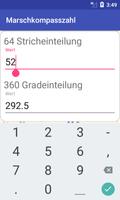 Marschkompasszahl Rechner Screenshot 1