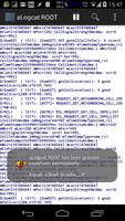 [ROOT] aLogcat تصوير الشاشة 1