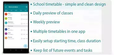 School Timetable - Planner