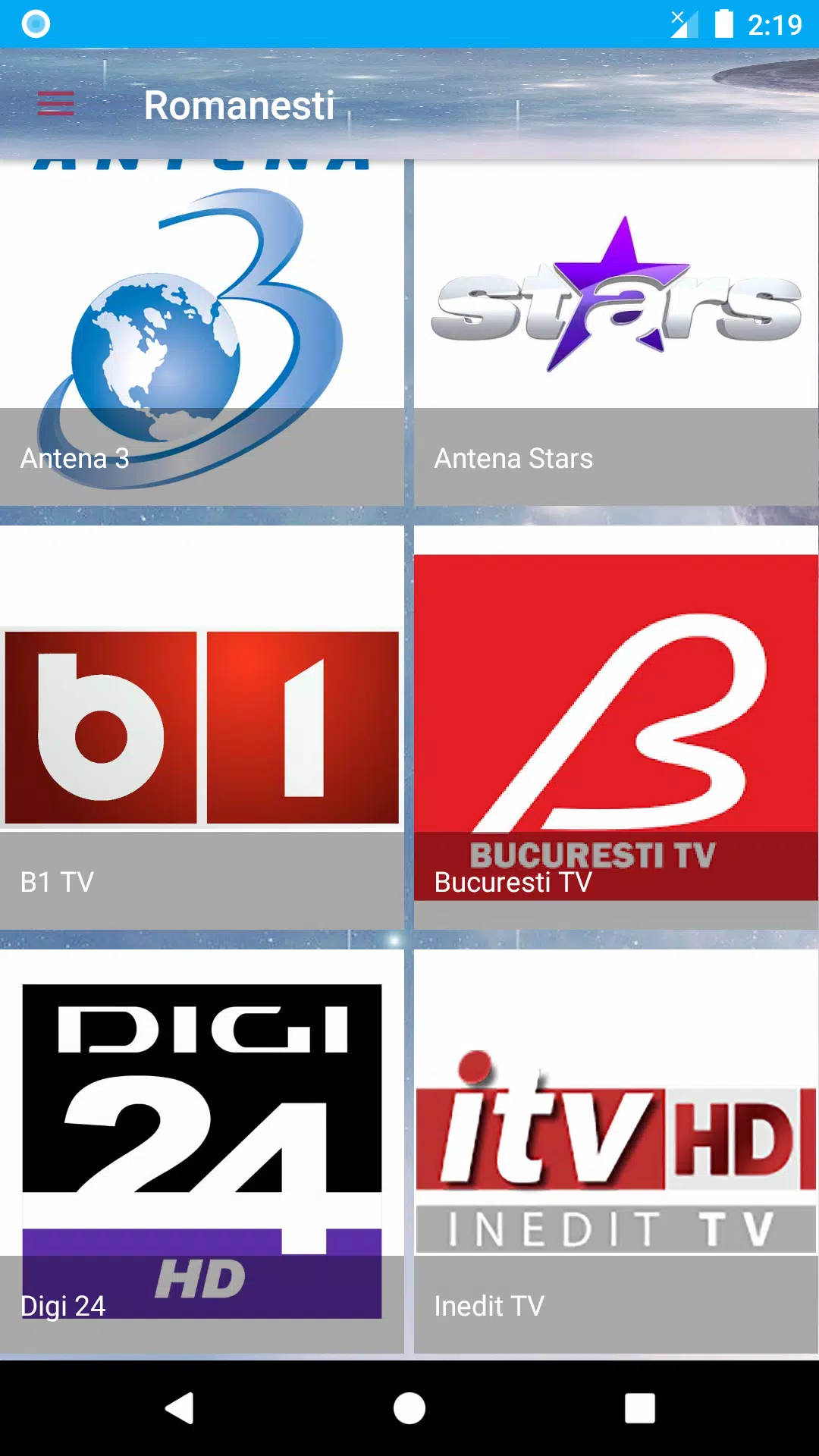 Descarga de APK de TV Online Romania Gratuit para Android