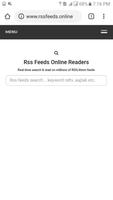 Rss Feeds Online Readers screenshot 2