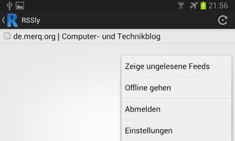 RSSly - Dein RSS-Reader スクリーンショット 2