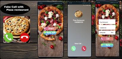 Fake Call from pizza poster