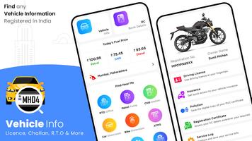 RTO Vehicle Information App poster