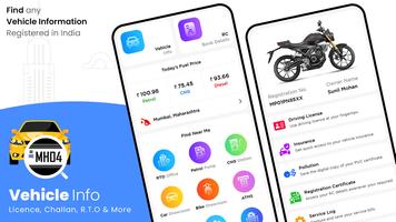 RTO Vehicle Information App Affiche
