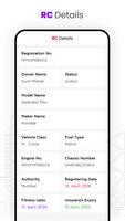 RTO Vehicle Information App capture d'écran 2