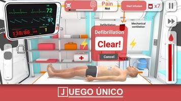 Ambulancia Simulador de Doctor Poster