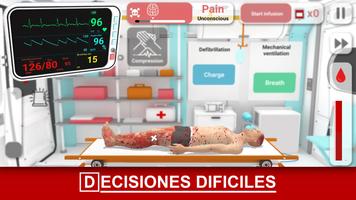 Ambulancia Simulador de Doctor captura de pantalla 2