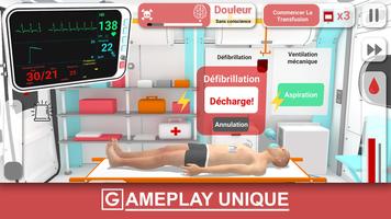 Ambulance simulator : Docteur Affiche