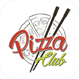 Pizza club icon
