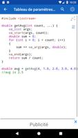 C++ Code capture d'écran 3