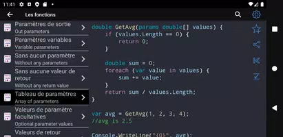 C# Recipes capture d'écran 3