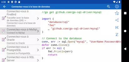Golang Recipes capture d'écran 7
