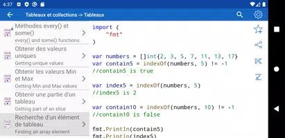Golang Recipes capture d'écran 4