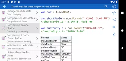 Golang Recipes capture d'écran 6