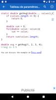 Java Code capture d'écran 2
