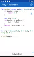 Kotlin Code captura de pantalla 1