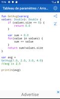 Kotlin Code capture d'écran 1