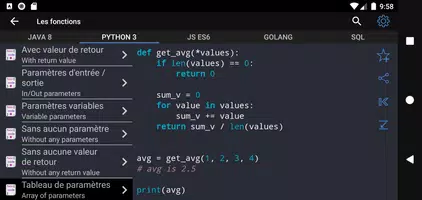 Code Recipes capture d'écran 3