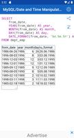 SQL Code capture d'écran 3