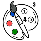 Number Color ícone