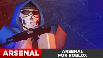 Arsenal mod for roblox Affiche